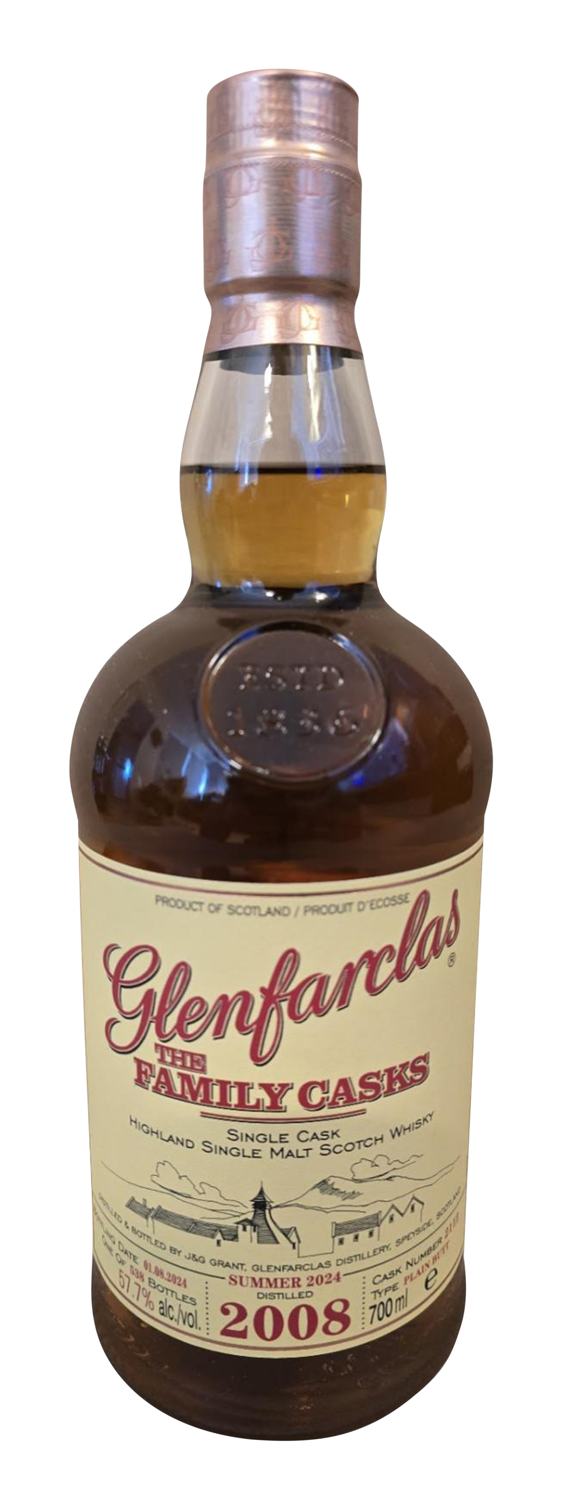 Glenfarclas Family Casks 2008 Cask #2112 2008